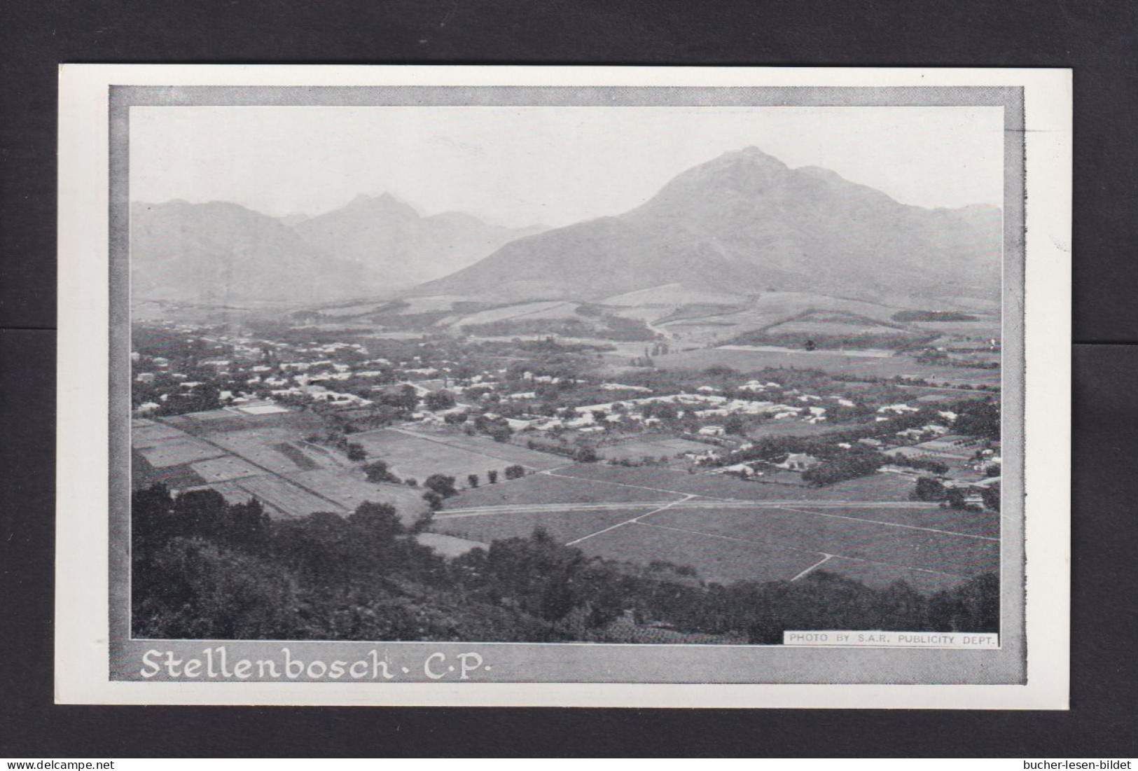 1 P. Bild-Ganzsache "Stellenbosch" - Ungebraucht - Lettres & Documents
