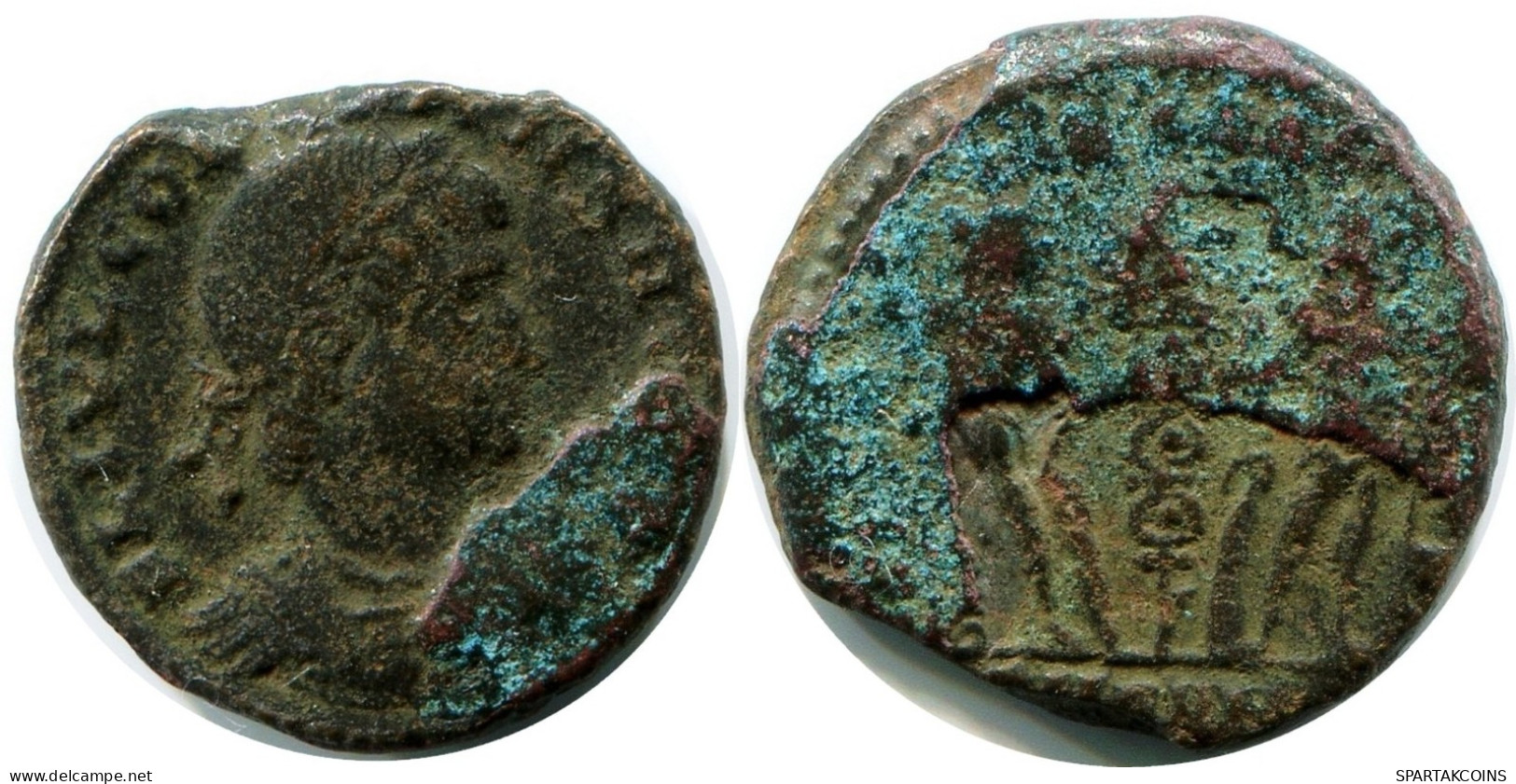 CONSTANS MINTED IN ANTIOCH FOUND IN IHNASYAH HOARD EGYPT #ANC11815.14.D.A - Der Christlischen Kaiser (307 / 363)