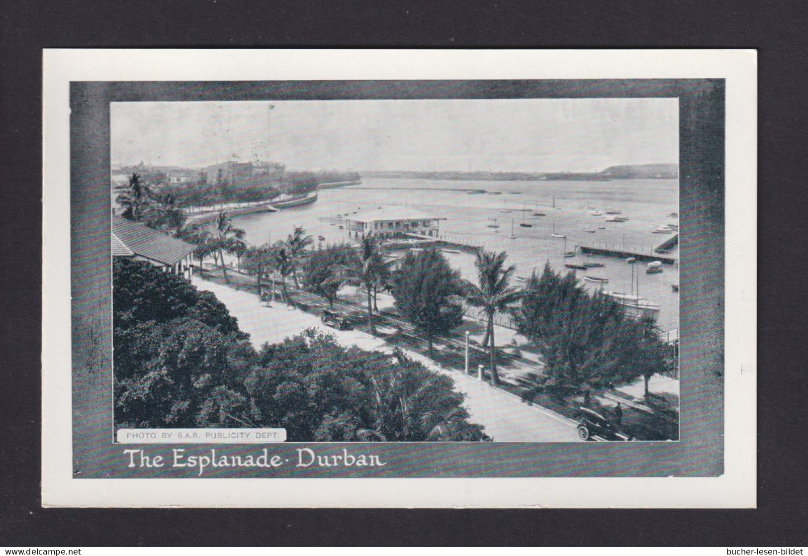 1/2 P. Bild-Ganzsache "The Esplamade Durban" - Ungebraucht - Lettres & Documents