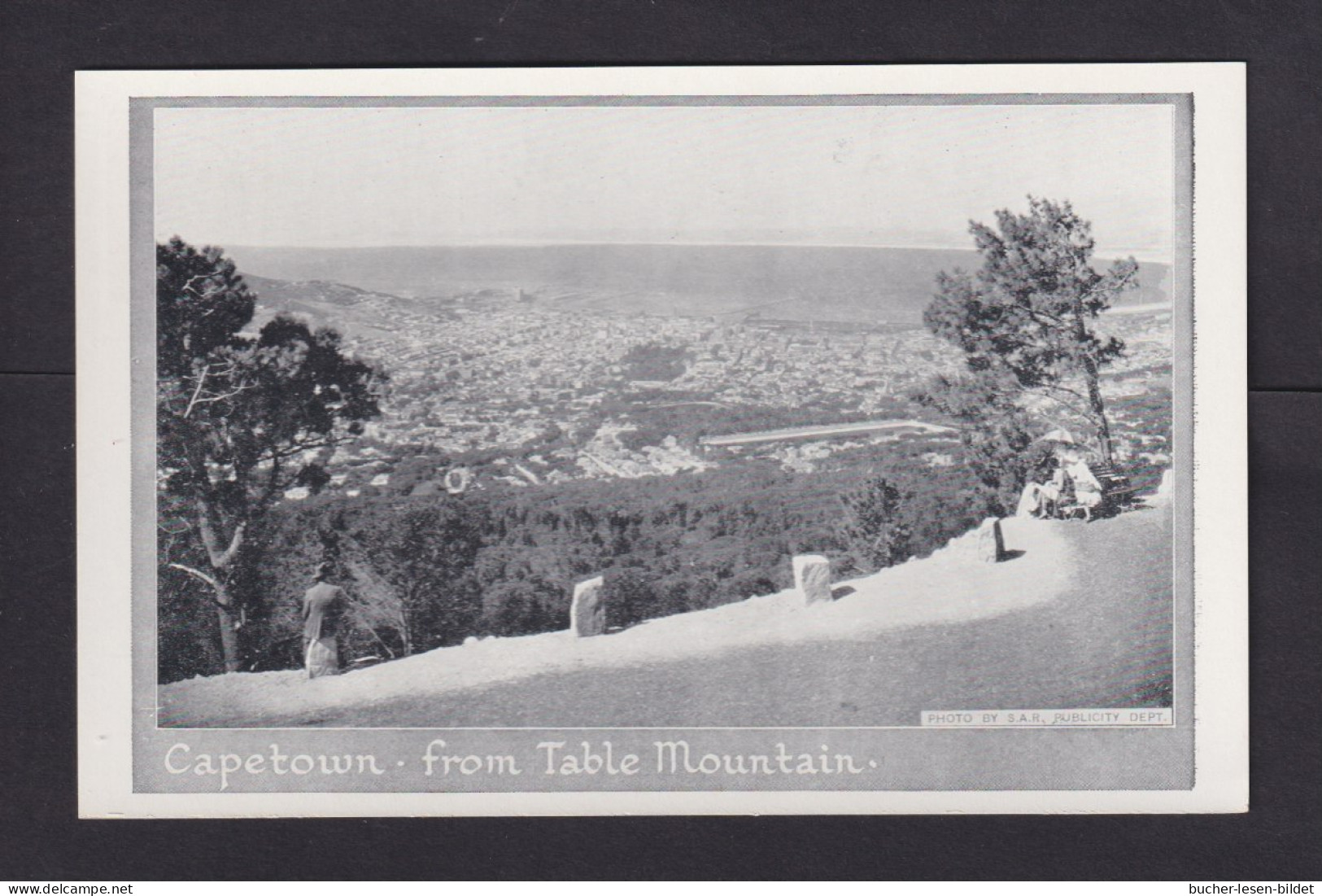 1 P. Bild-Ganzsache "Capetown From Table Mountain" - Ungebraucht - Cartas