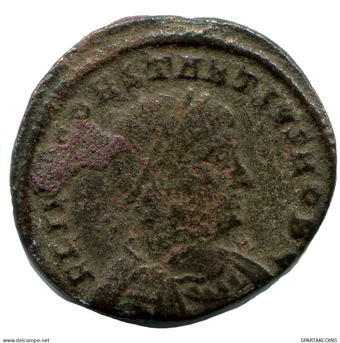 CONSTANTIUS II ALEKSANDRIA FROM THE ROYAL ONTARIO MUSEUM #ANC10478.14.U.A - The Christian Empire (307 AD To 363 AD)