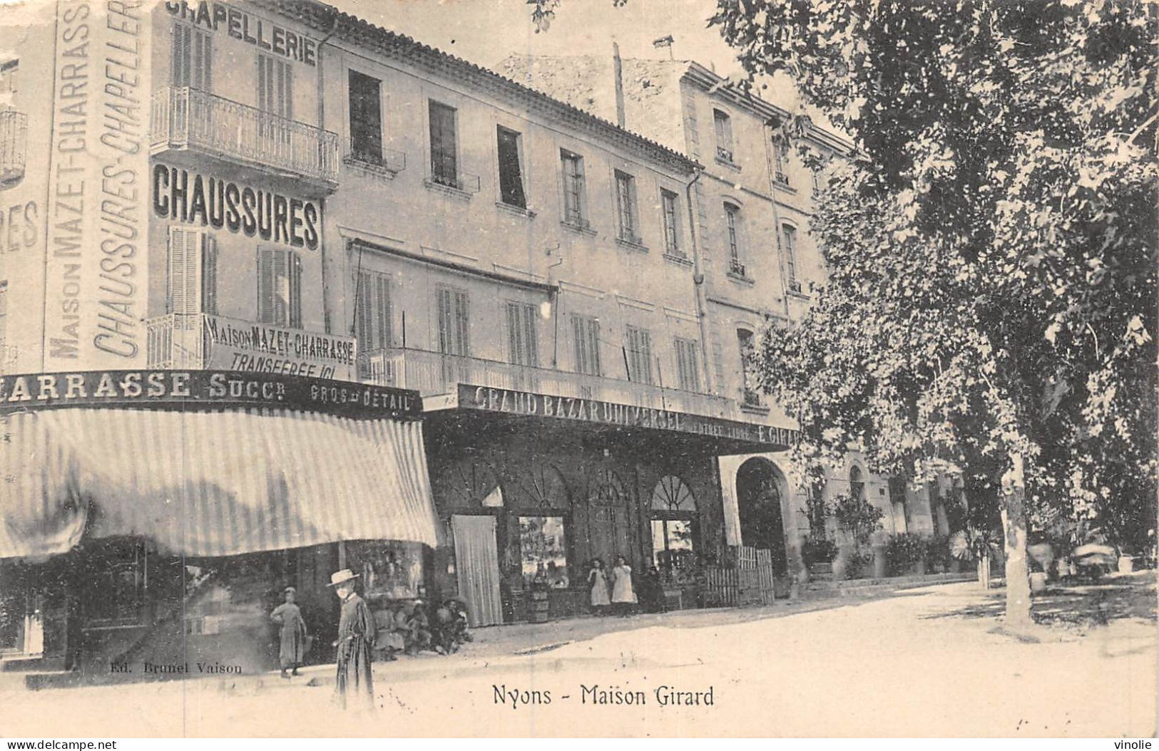 24-5527 : NYONS. MAGASIN DE LA MAISON GIRARD - Romans Sur Isere