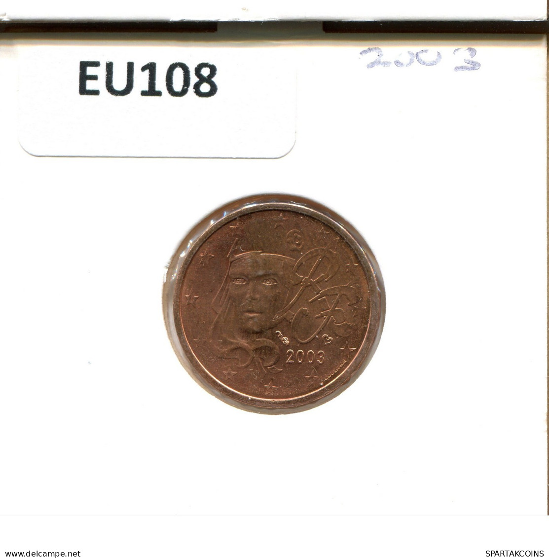 2 EURO CENTS 2003 FRANCIA FRANCE Moneda #EU108.E.A - France
