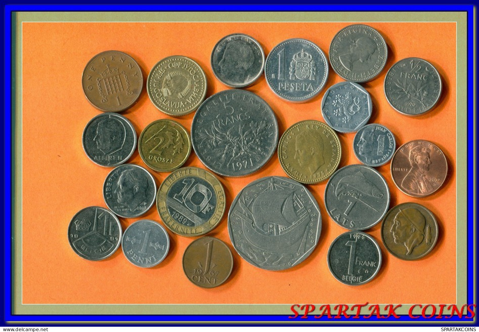 Collection MUNDO Moneda Lote Mixto Diferentes PAÍSES Y REGIONES #L10015.2.E.A - Altri & Non Classificati