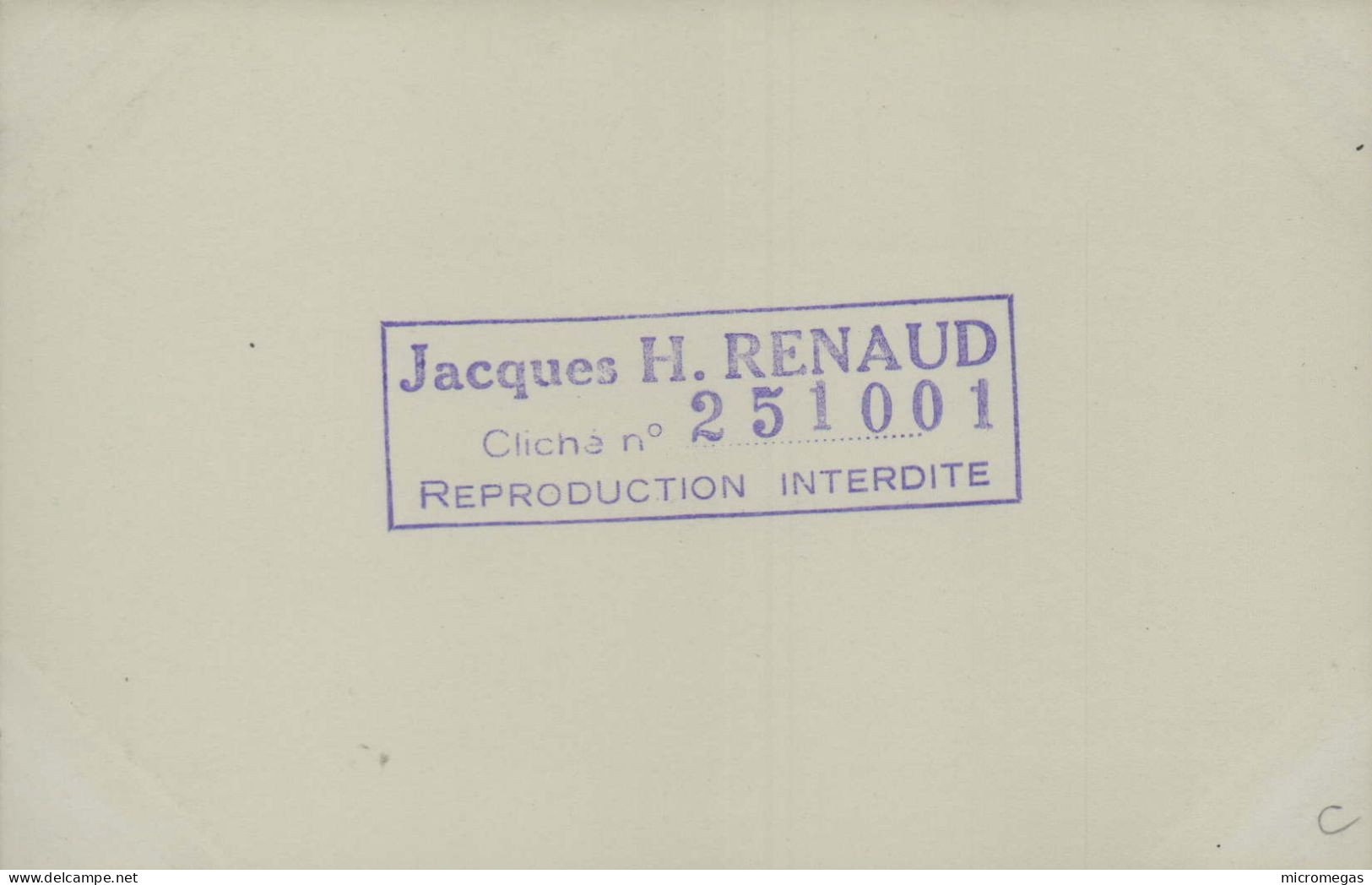 Gare à Identifier - Cliché Jacques H. Renaud - Treinen