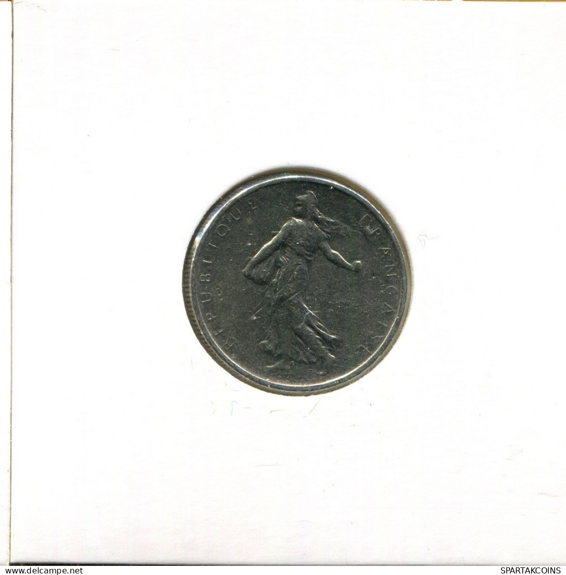 1/2 FRANC 1965 FRANCIA FRANCE Moneda #BA898.E.A - 1/2 Franc