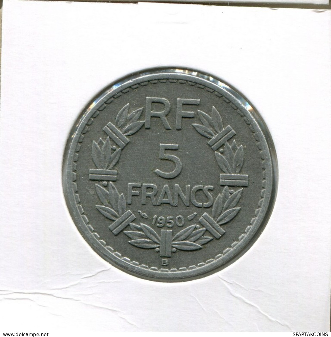 5 FRANCS 1950 FRANCIA FRANCE Moneda #AK780.E.A - 5 Francs