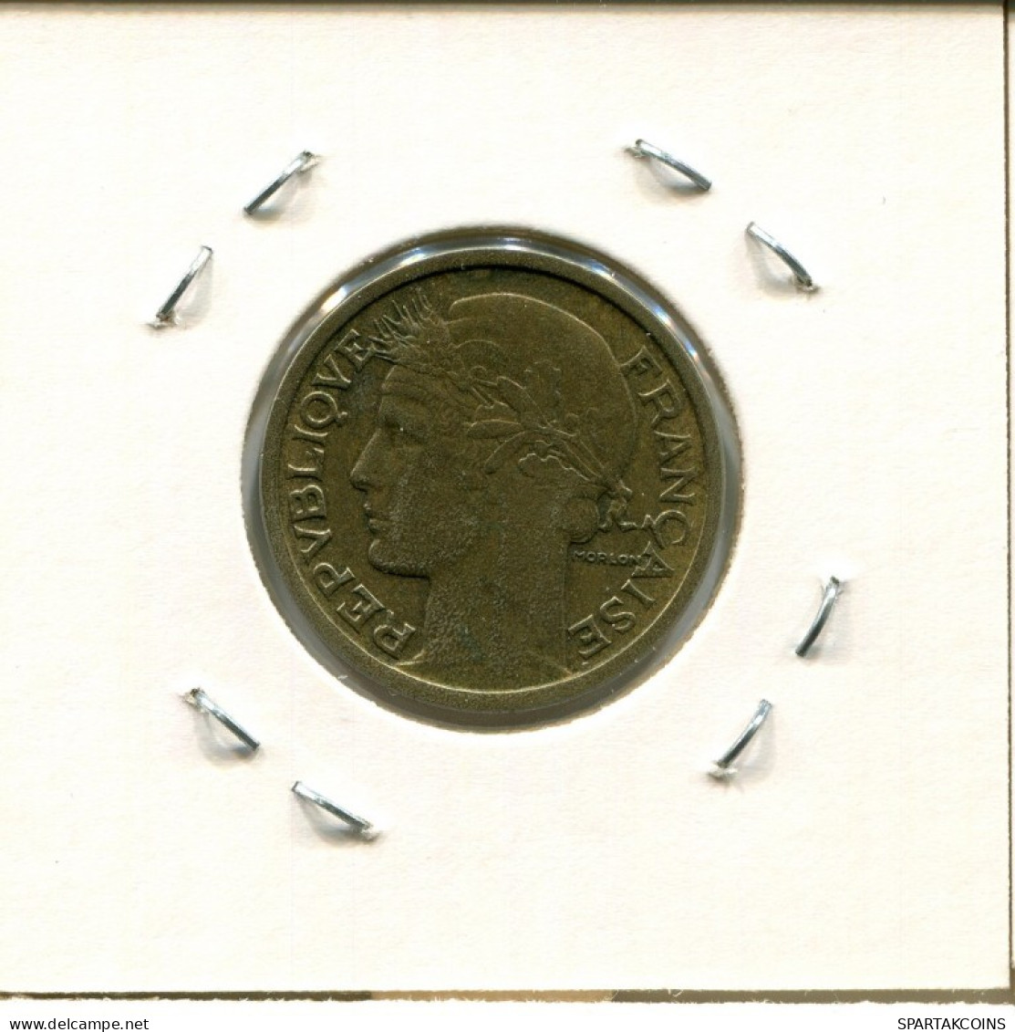 1 FRANC 1936 FRANKREICH FRANCE Französisch Münze #AM276.D.A - 1 Franc