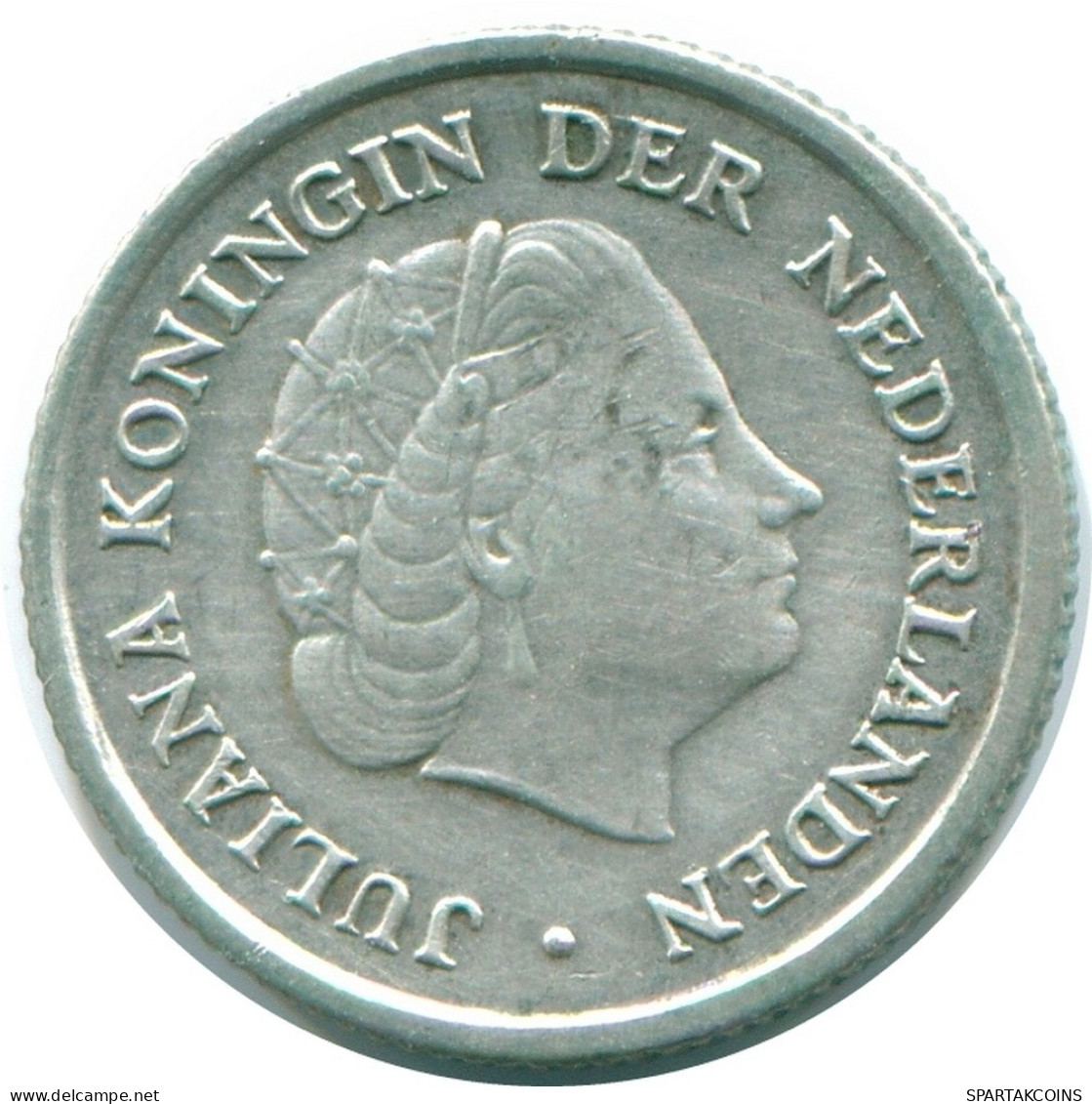 1/10 GULDEN 1956 NETHERLANDS ANTILLES SILVER Colonial Coin #NL12071.3.U.A - Netherlands Antilles