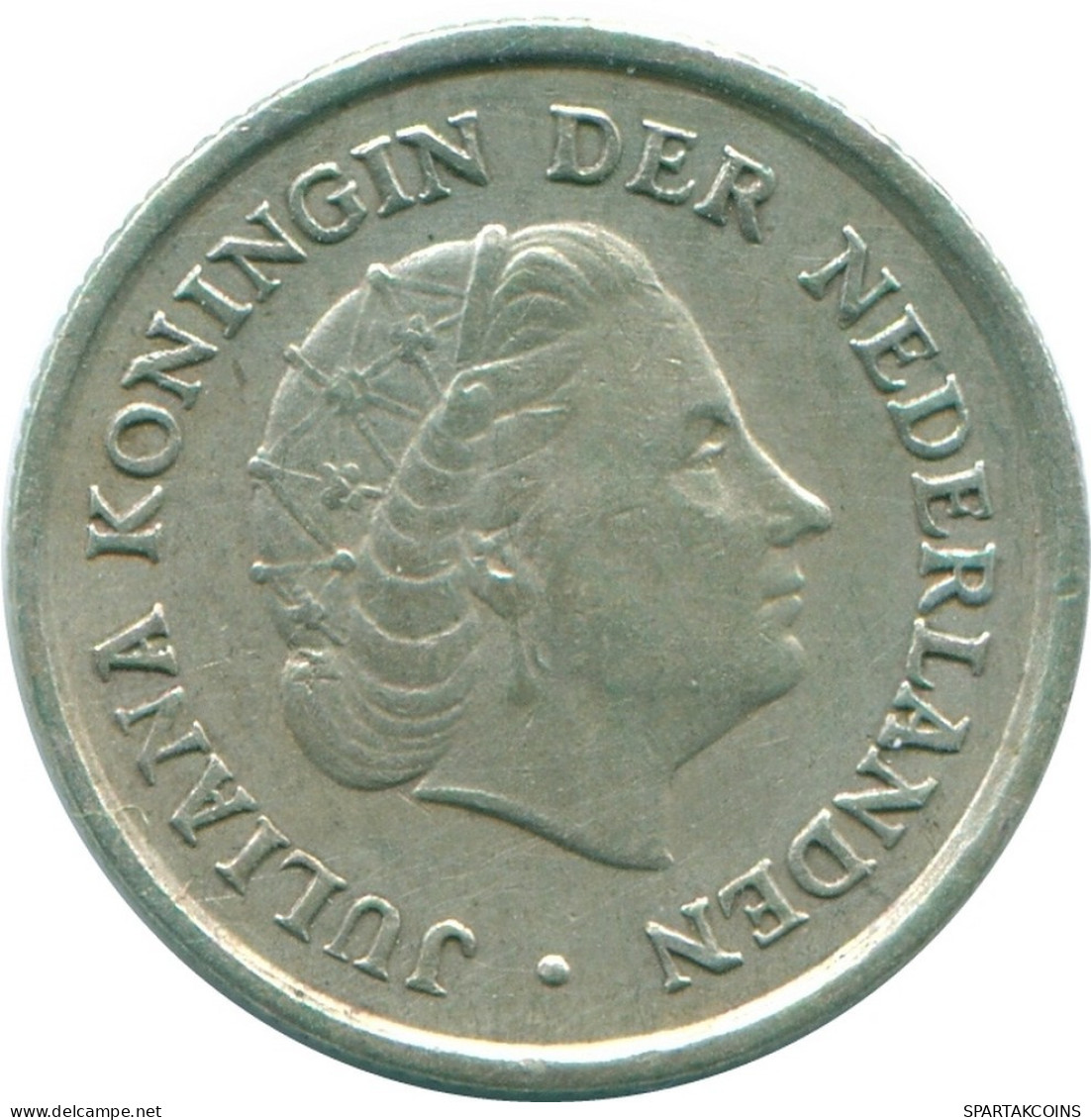 1/10 GULDEN 1966 NETHERLANDS ANTILLES SILVER Colonial Coin #NL12917.3.U.A - Antille Olandesi