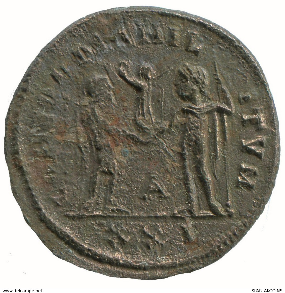 DIOCLETIAN ANTONINIANUS Cyzicus Δ/xxi AD306 Concord 4.7g/23mm #NNN1738.18.U.A - The Tetrarchy (284 AD Tot 307 AD)