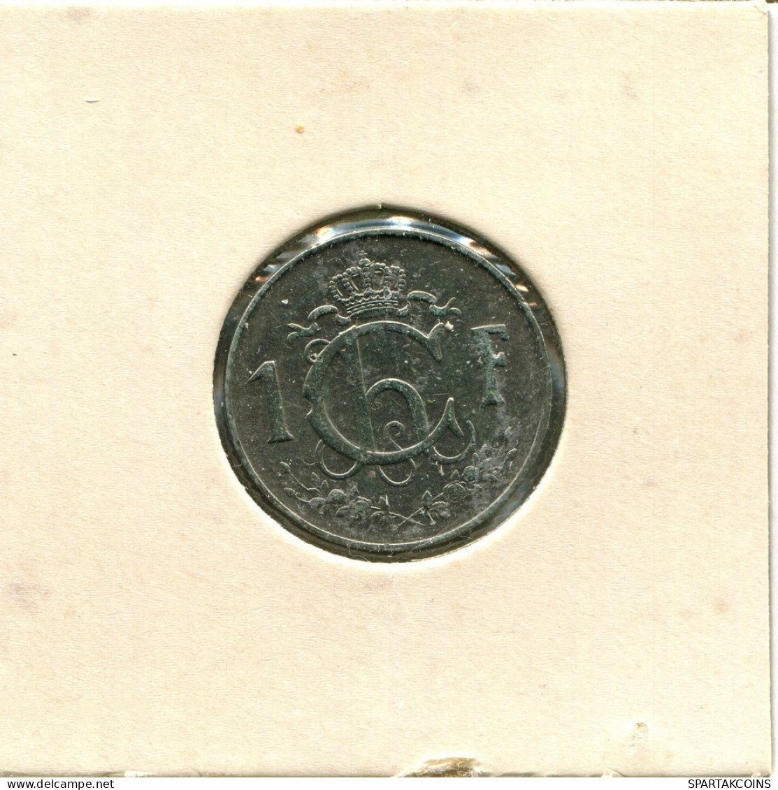 1 FRANC 1964 LUXEMBURGO LUXEMBOURG Moneda #AT205.E.A - Luxemburgo