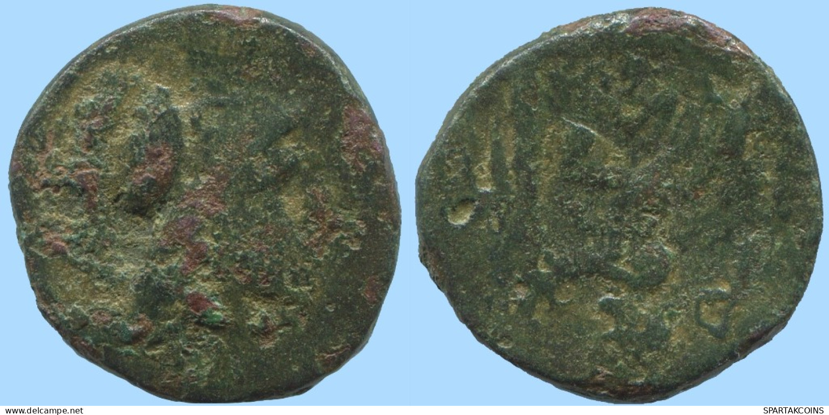 Antike Authentische Original GRIECHISCHE Münze 5.2g/17mm #ANT1785.10.D.A - Greche