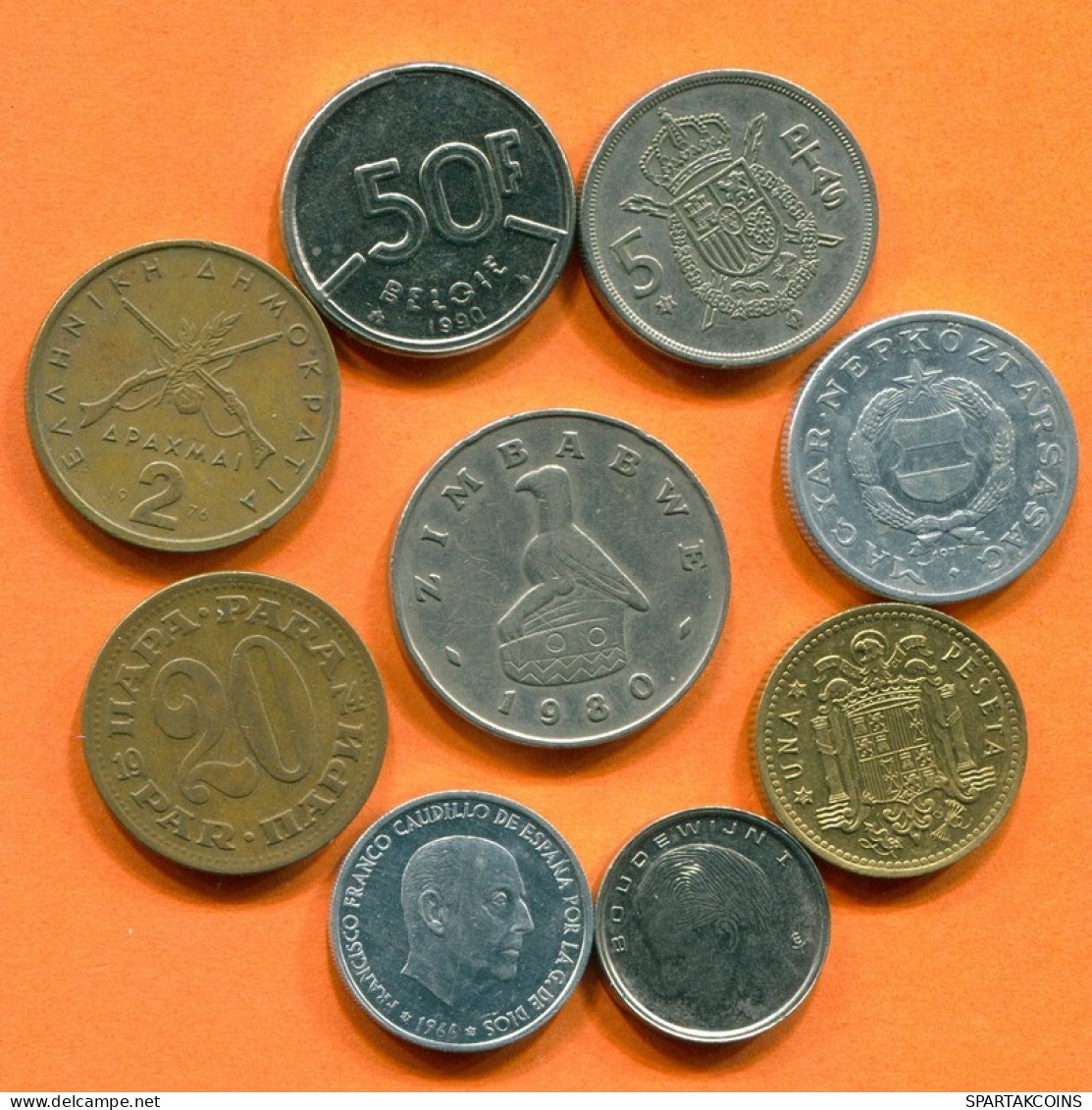 Collection MUNDO Moneda Lote Mixto Diferentes PAÍSES Y REGIONES #L10154.1.E.A - Altri & Non Classificati