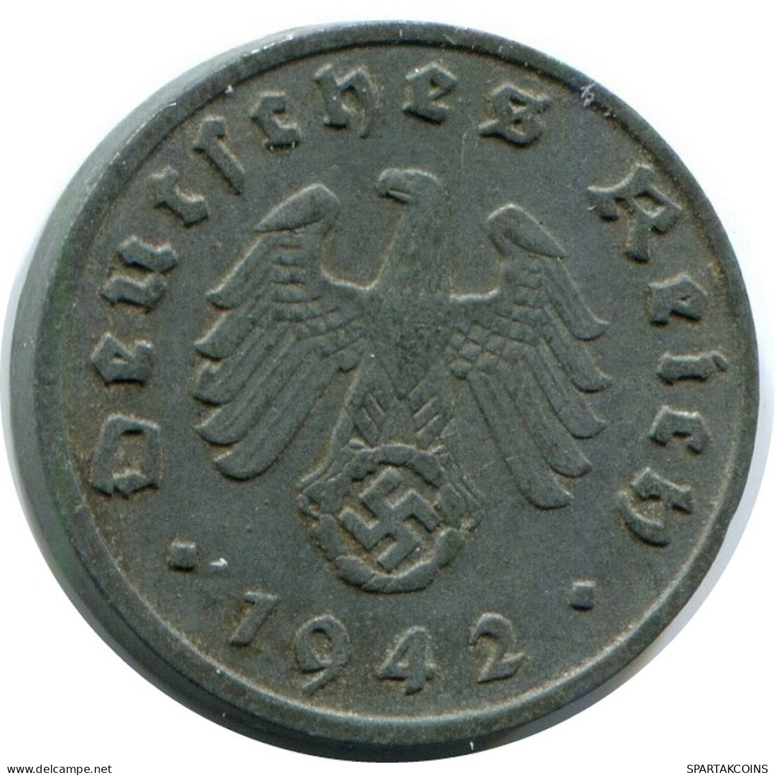 1 REICHSPFENNIG 1942 A DEUTSCHLAND Münze GERMANY #AX398.D.A - 1 Reichspfennig