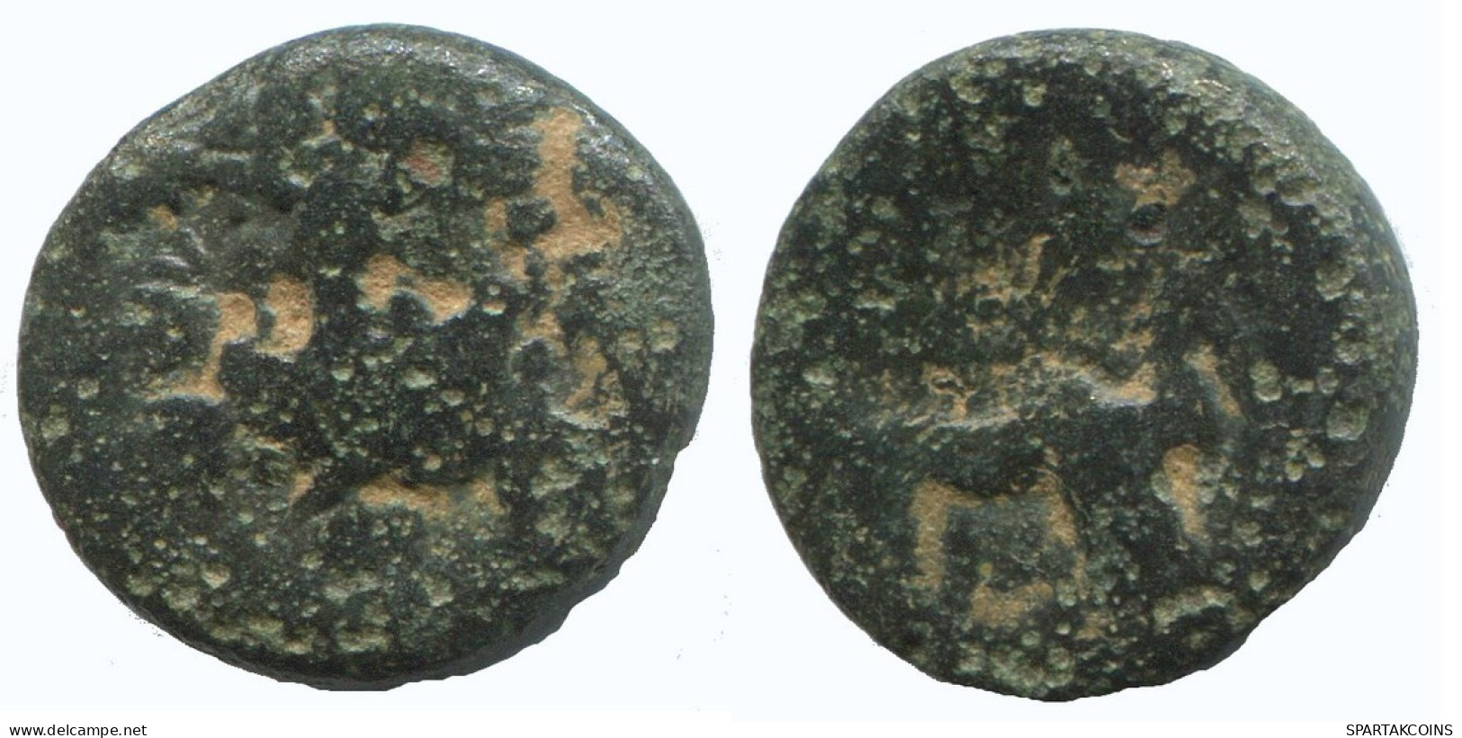 Antike Authentische Original GRIECHISCHE Münze 2g/14mm #NNN1461.9.D.A - Griechische Münzen