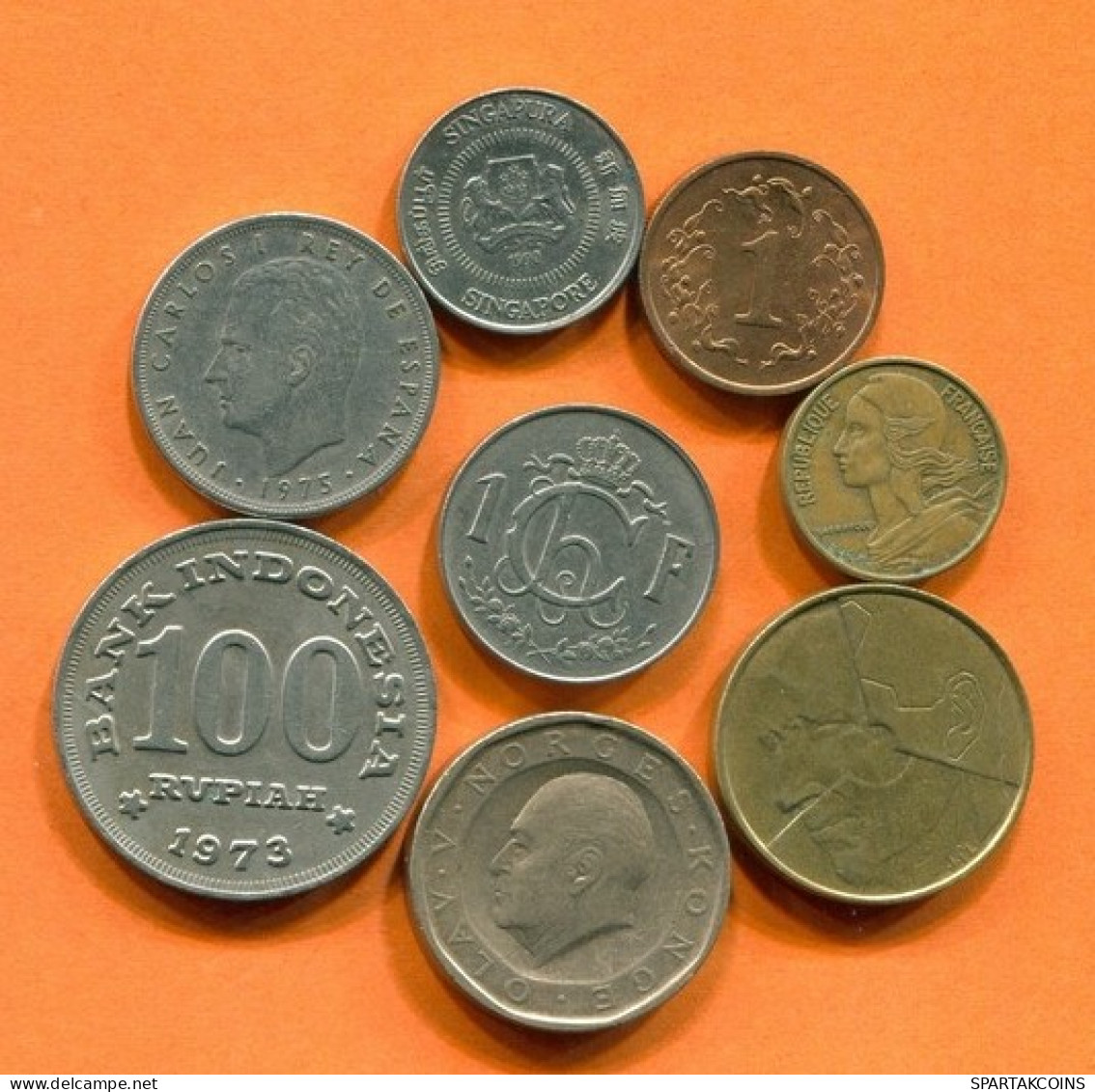 Collection MUNDO Moneda Lote Mixto Diferentes PAÍSES Y REGIONES #L10371.1.E.A - Autres & Non Classés