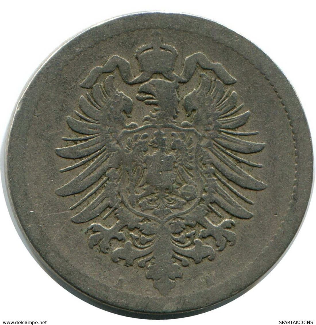 10 PFENNIG 1876 A ALEMANIA Moneda GERMANY #DB297.E.A - 10 Pfennig