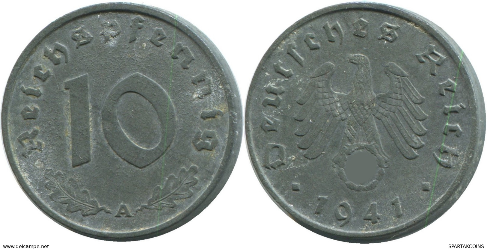 10 REICHSPFENNIG 1941 A ALEMANIA Moneda GERMANY #DE10439.5.E.A - 10 Reichspfennig