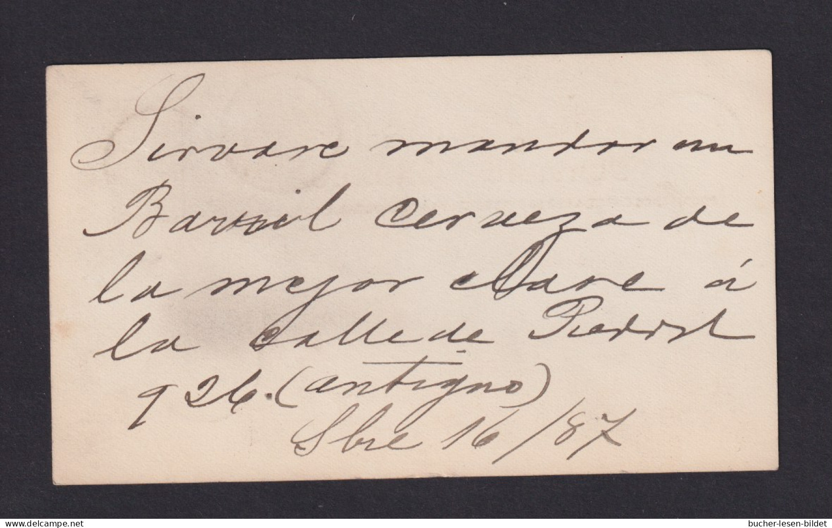 1887 - 2 C. Ganzsache Gebraucht Im Inland - Diverse Transitstempel - Briefe U. Dokumente