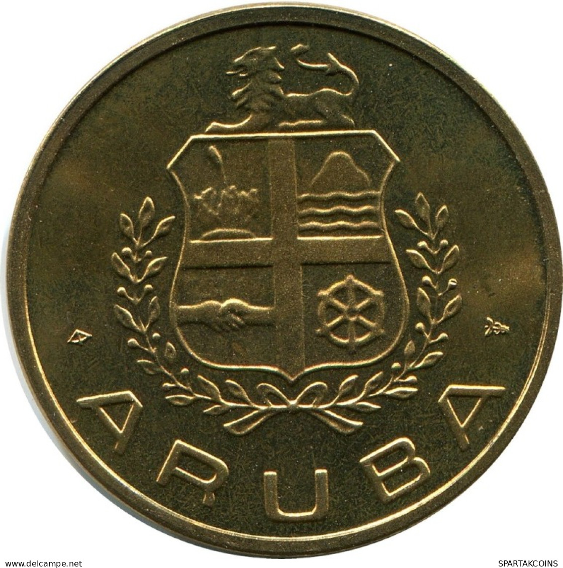 ARUBA ROYAL DUTCH MINT SET TOKEN NIEDERLANDE MINT (From BU Mint Set) #AH042.D.A - Aruba