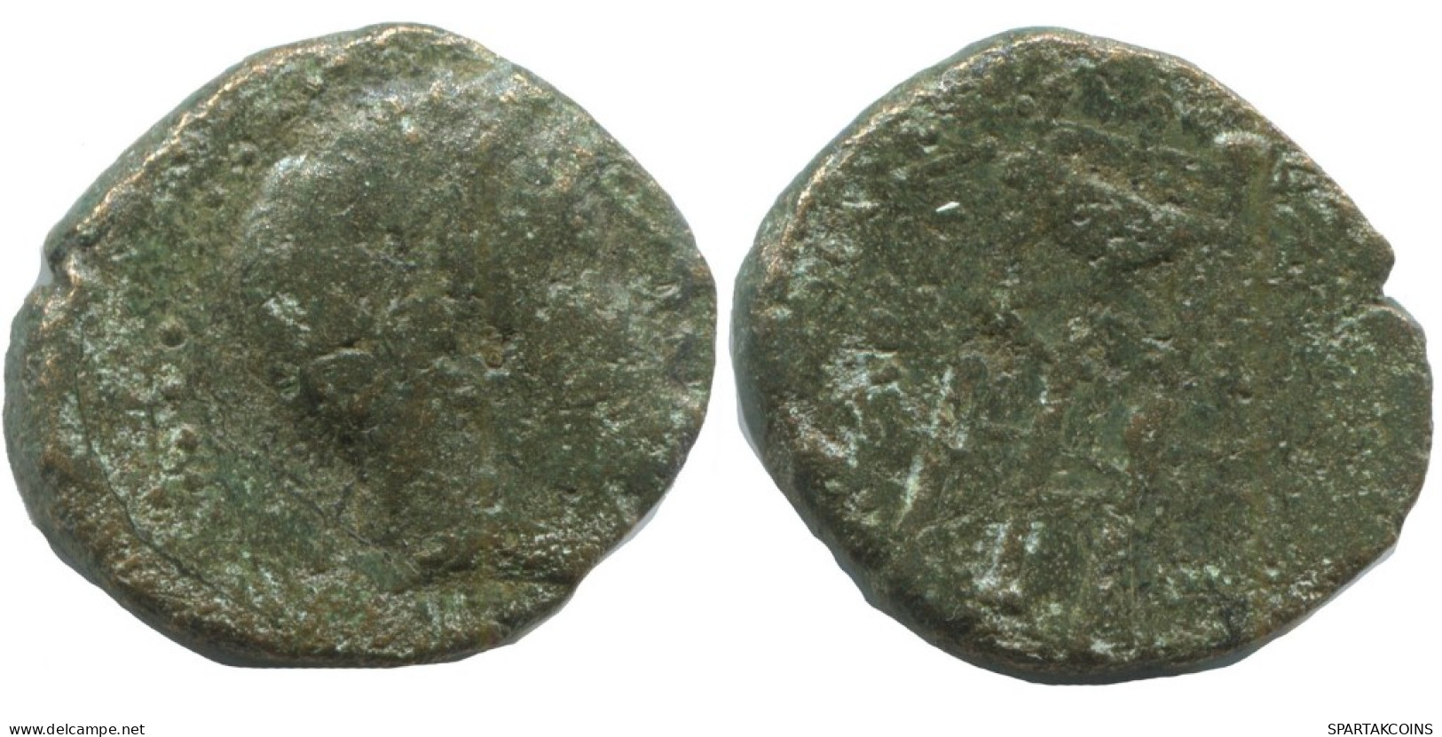 TRIPOD GENUINE ANTIKE GRIECHISCHE Münze 6.2g/21mm #AF920.12.D.A - Griechische Münzen