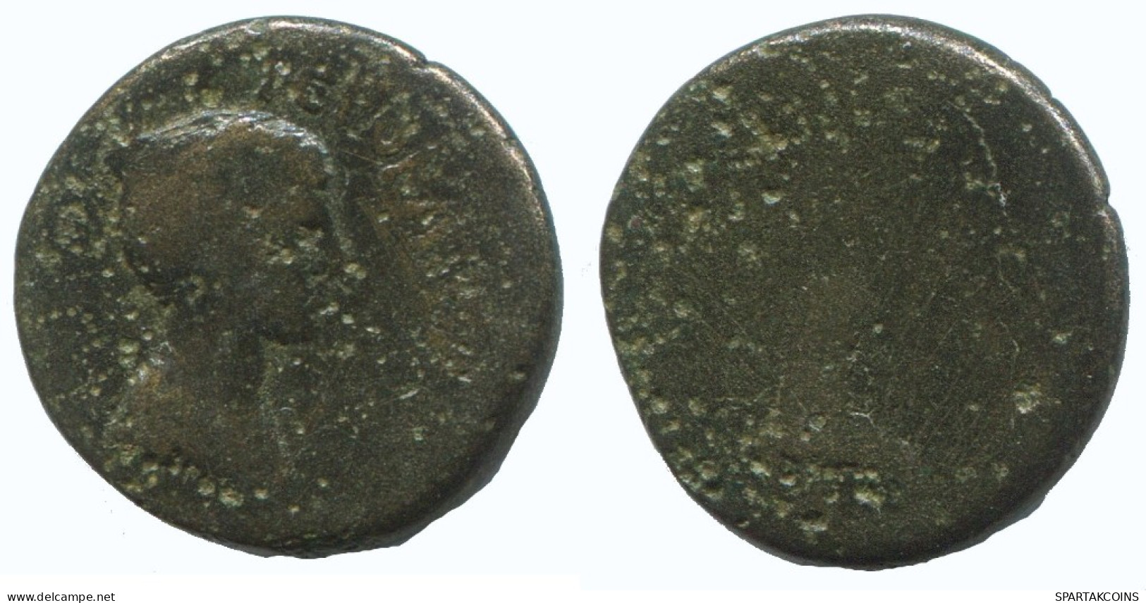 Authentique ORIGINAL GREC ANCIEN Pièce 3.1g/16mm #AA064.13.F.A - Griechische Münzen