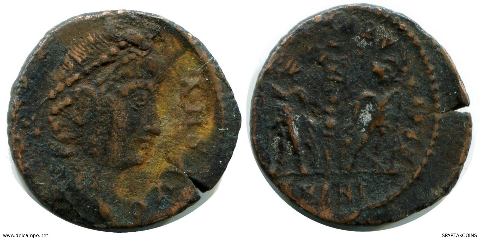 CONSTANS MINTED IN ANTIOCH FOUND IN IHNASYAH HOARD EGYPT #ANC11831.14.E.A - El Impero Christiano (307 / 363)