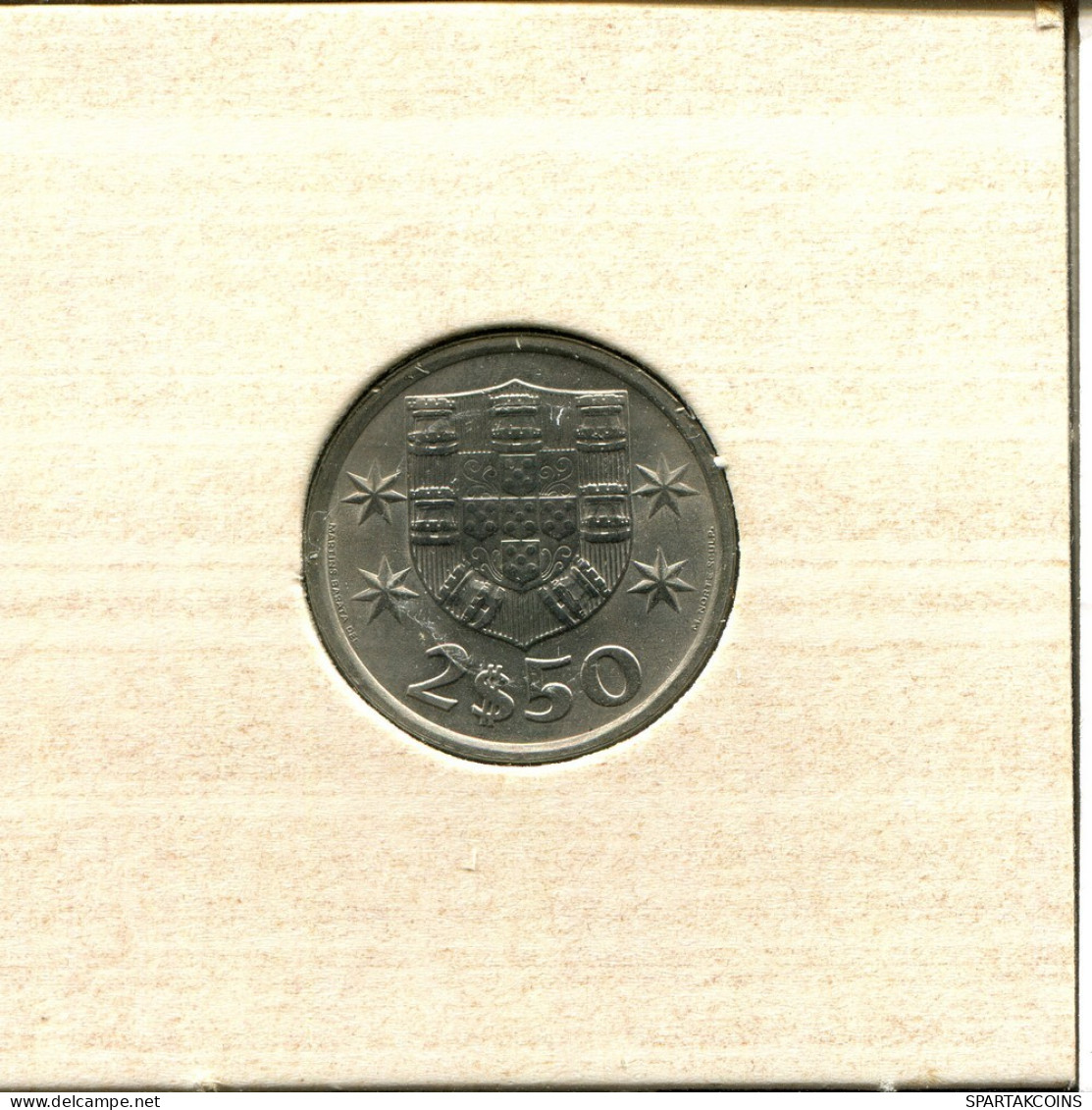 2$50 ESCUDOS 1977 PORTUGAL Pièce #AT357.F.A - Portugal