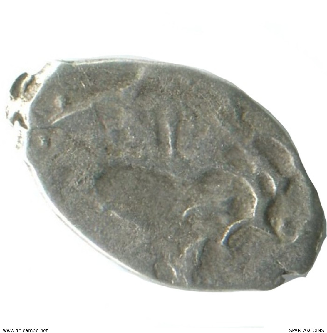 RUSIA RUSSIA 1696-1717 KOPECK PETER I PLATA 0.3g/9mm #AB718.10.E.A - Rusland