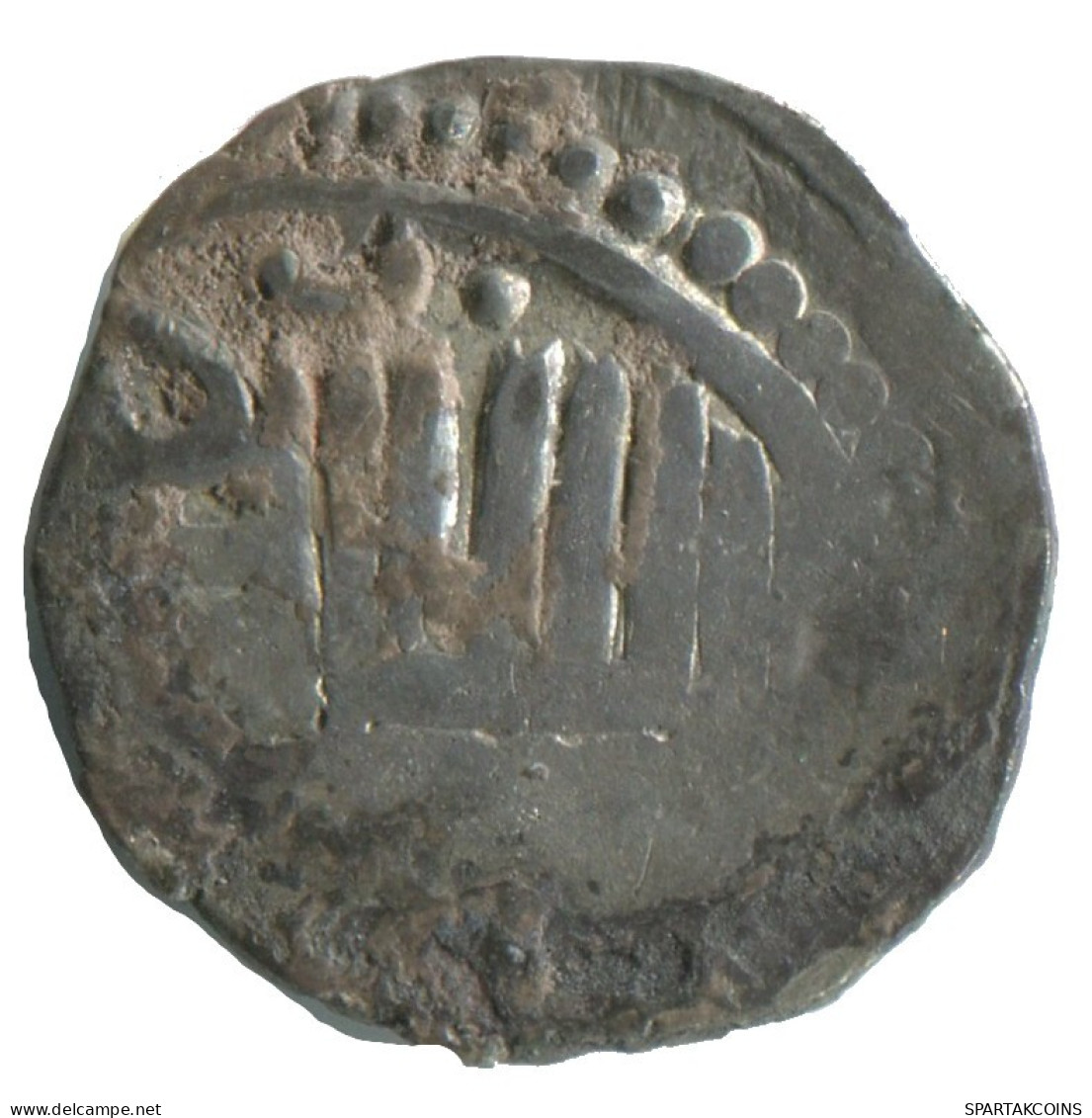 GOLDEN HORDE Silver Dirham Medieval Islamic Coin 1.4g/16mm #NNN1999.8.E.A - Islamic