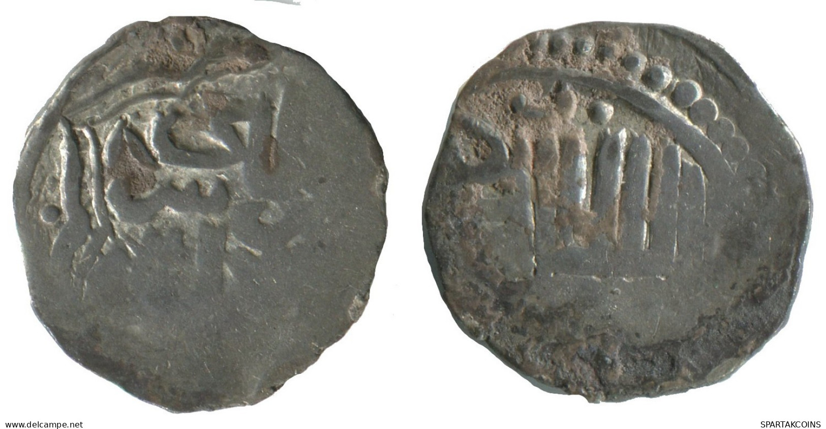 GOLDEN HORDE Silver Dirham Medieval Islamic Coin 1.4g/16mm #NNN1999.8.E.A - Islamiques