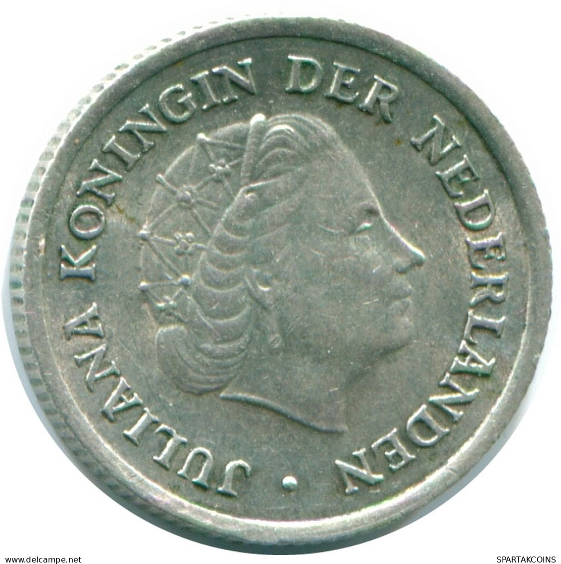 1/10 GULDEN 1959 NIEDERLÄNDISCHE ANTILLEN SILBER Koloniale Münze #NL12198.3.D.A - Niederländische Antillen