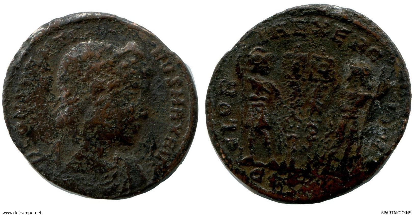 CONSTANTINE I MINTED IN CONSTANTINOPLE FOUND IN IHNASYAH HOARD #ANC10802.14.D.A - The Christian Empire (307 AD Tot 363 AD)