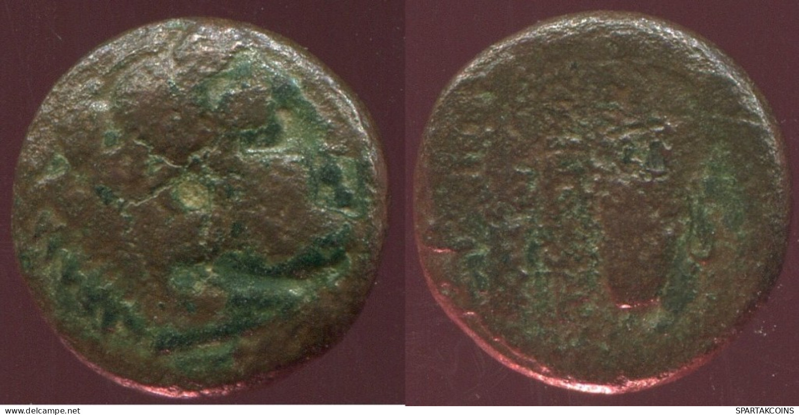 Antiguo Auténtico Original GRIEGO Moneda 1.6g/12mm #ANT1634.10.E.A - Griechische Münzen