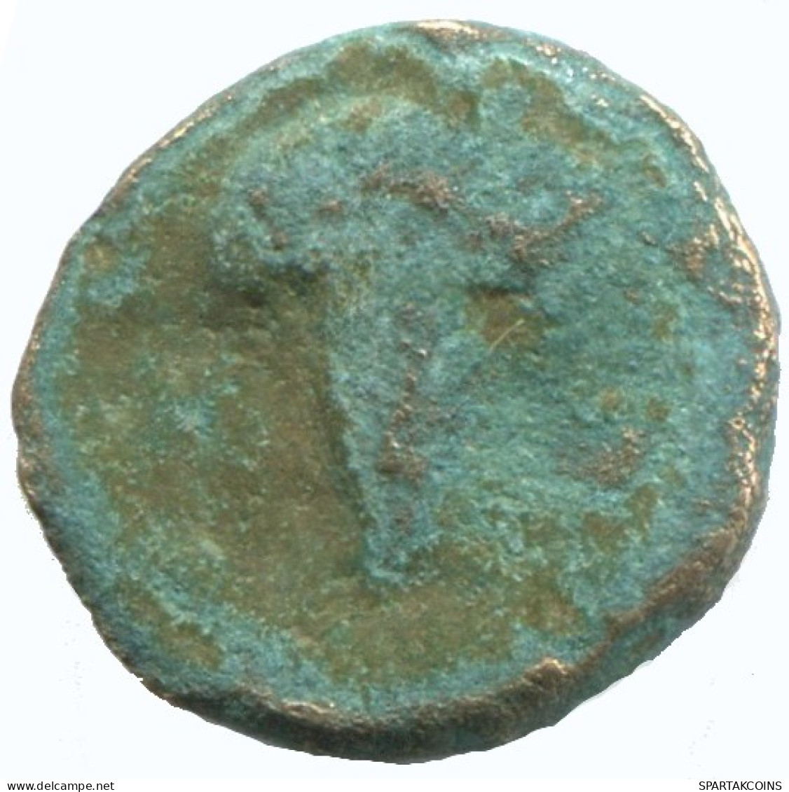 GRAPE Auténtico Original GRIEGO ANTIGUO Moneda 1.2g/11mm #NNN1505.9.E.A - Griegas