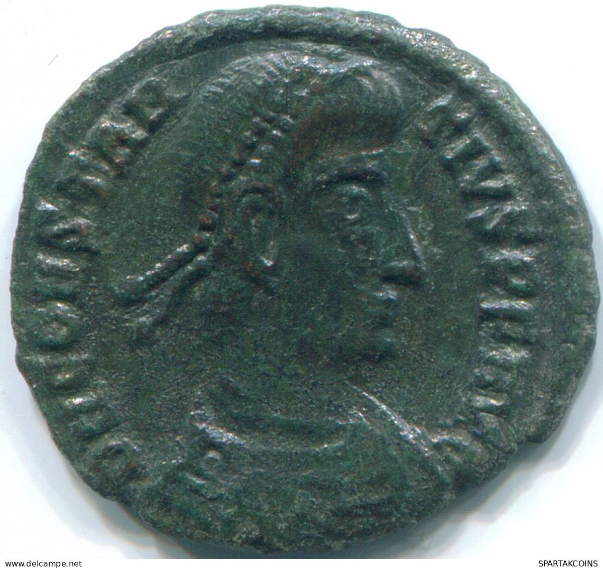 CONSTANTIUS II Cyzicus Mint AD 351-355 Soldier 2.08g/18mm #ROM1009.8.E.A - El Impero Christiano (307 / 363)