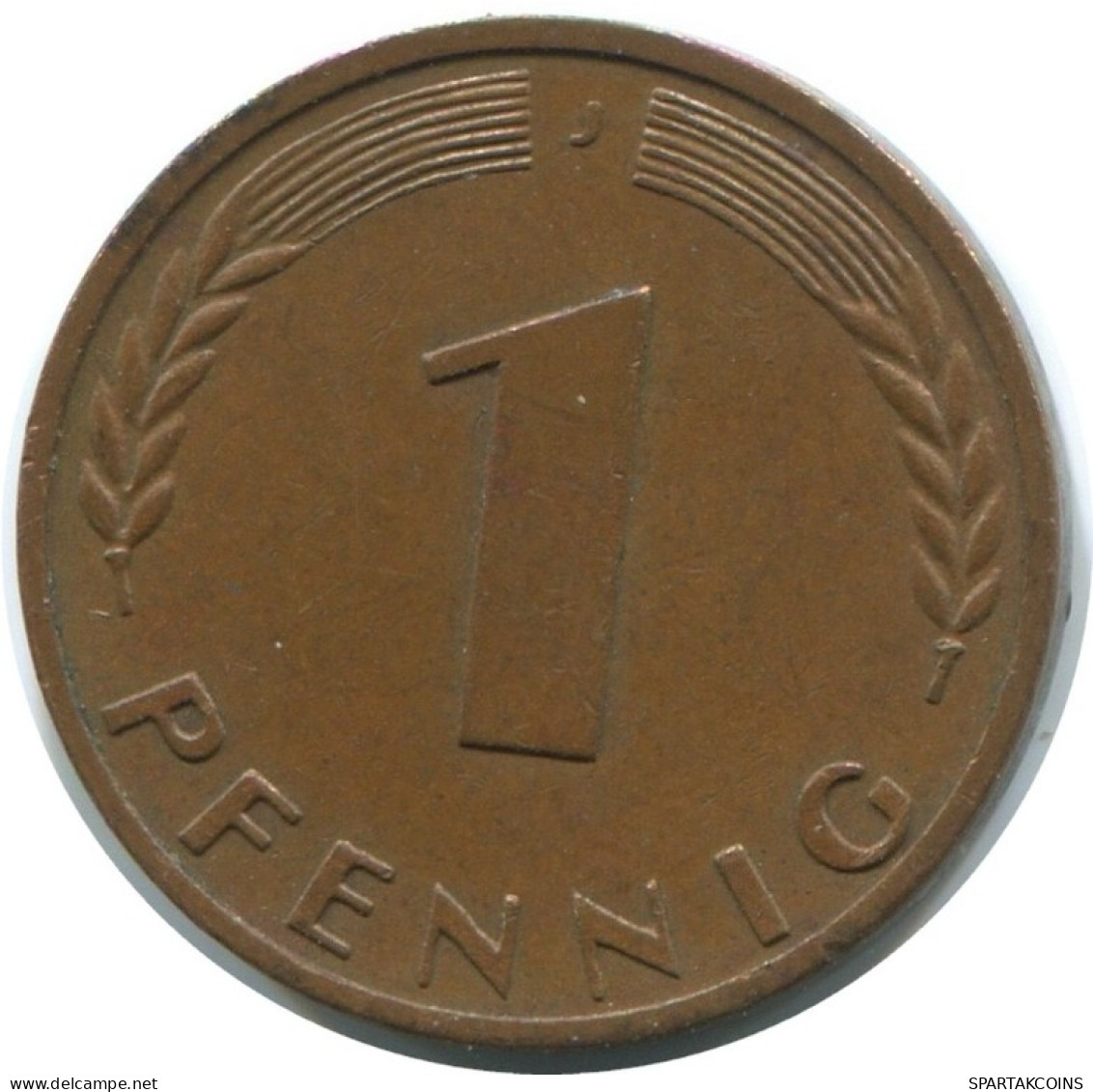 1 PFENNIG 1950 J BRD DEUTSCHLAND Münze GERMANY #AD894.9.D.A - 1 Pfennig