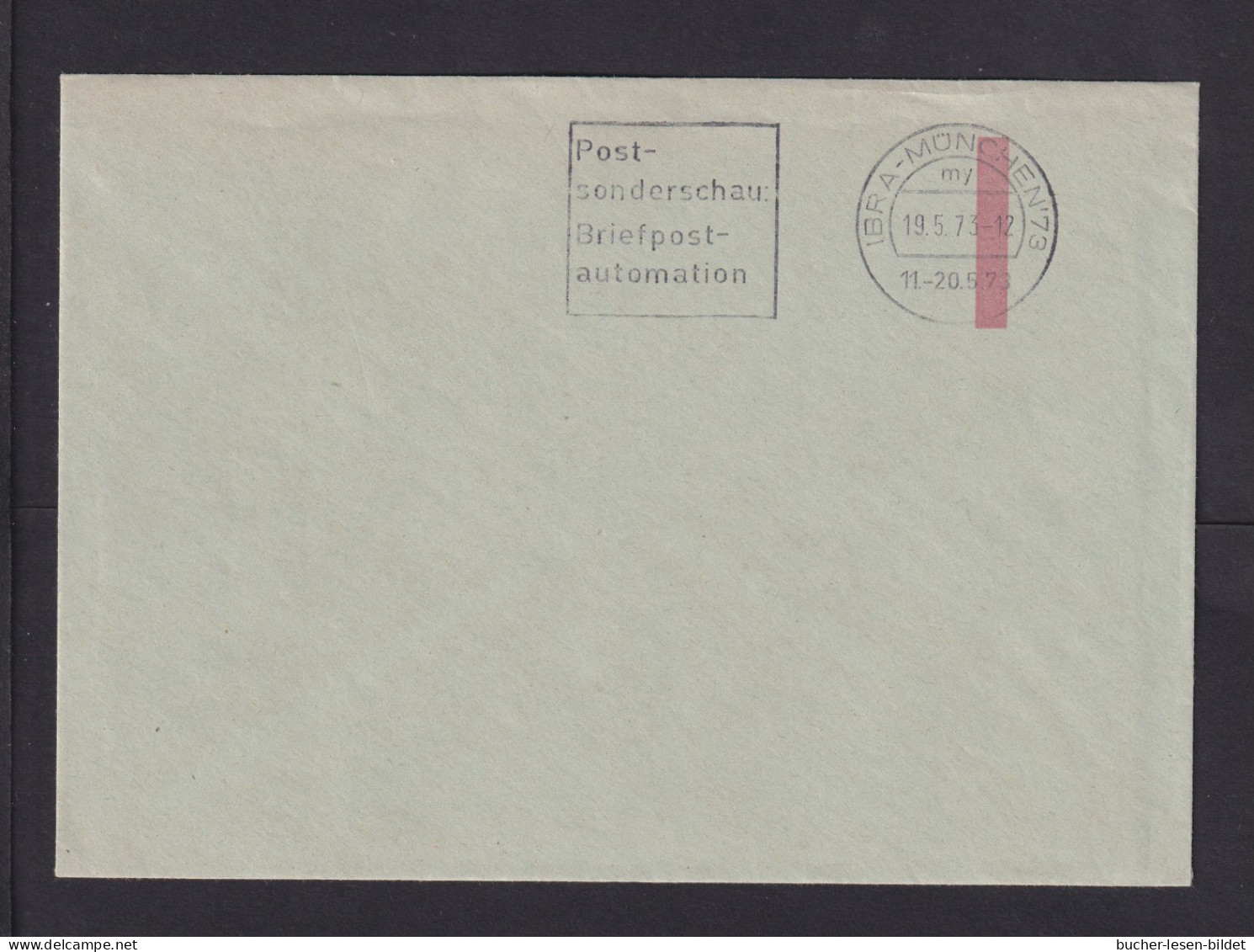 1971 - 3 Belege Zur IBRA 1973 - Briefsortieranlage - Post