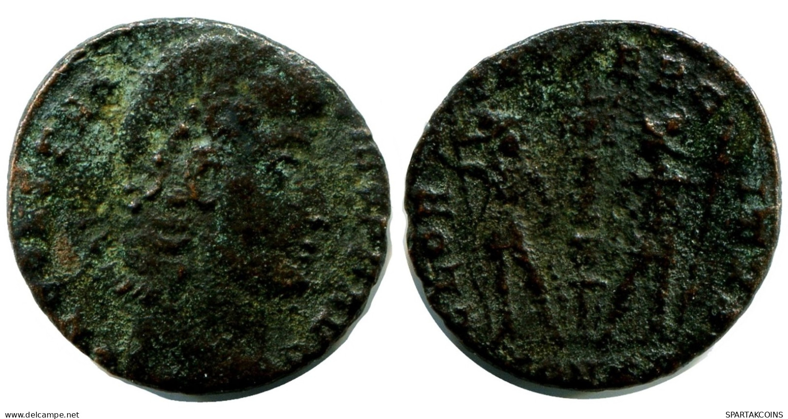 ROMAN Pièce MINTED IN CONSTANTINOPLE FOUND IN IHNASYAH HOARD #ANC11058.14.F.A - The Christian Empire (307 AD Tot 363 AD)