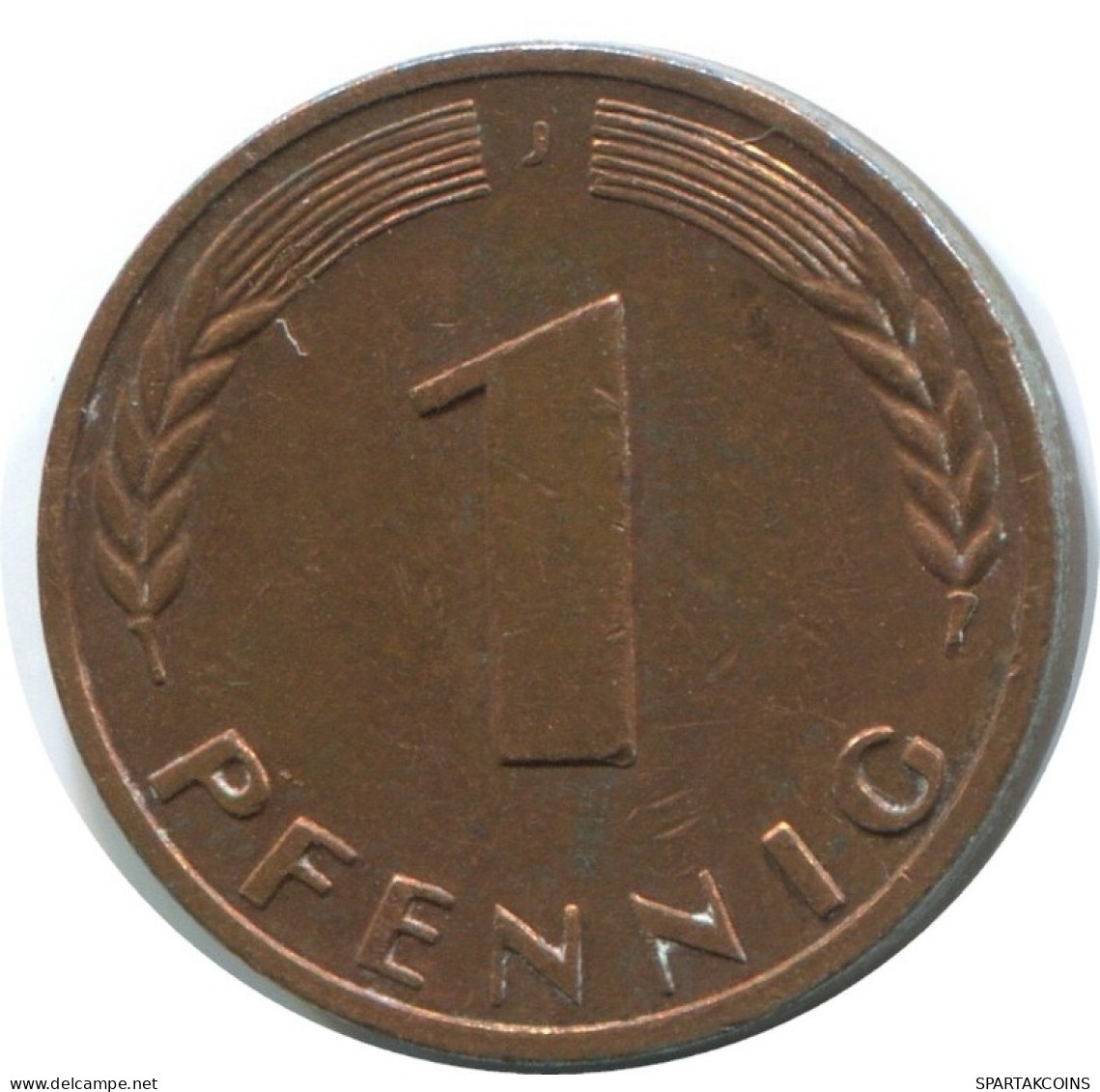 1 PFENNIG 1950 J BRD ALEMANIA Moneda GERMANY #AD884.9.E.A - 1 Pfennig