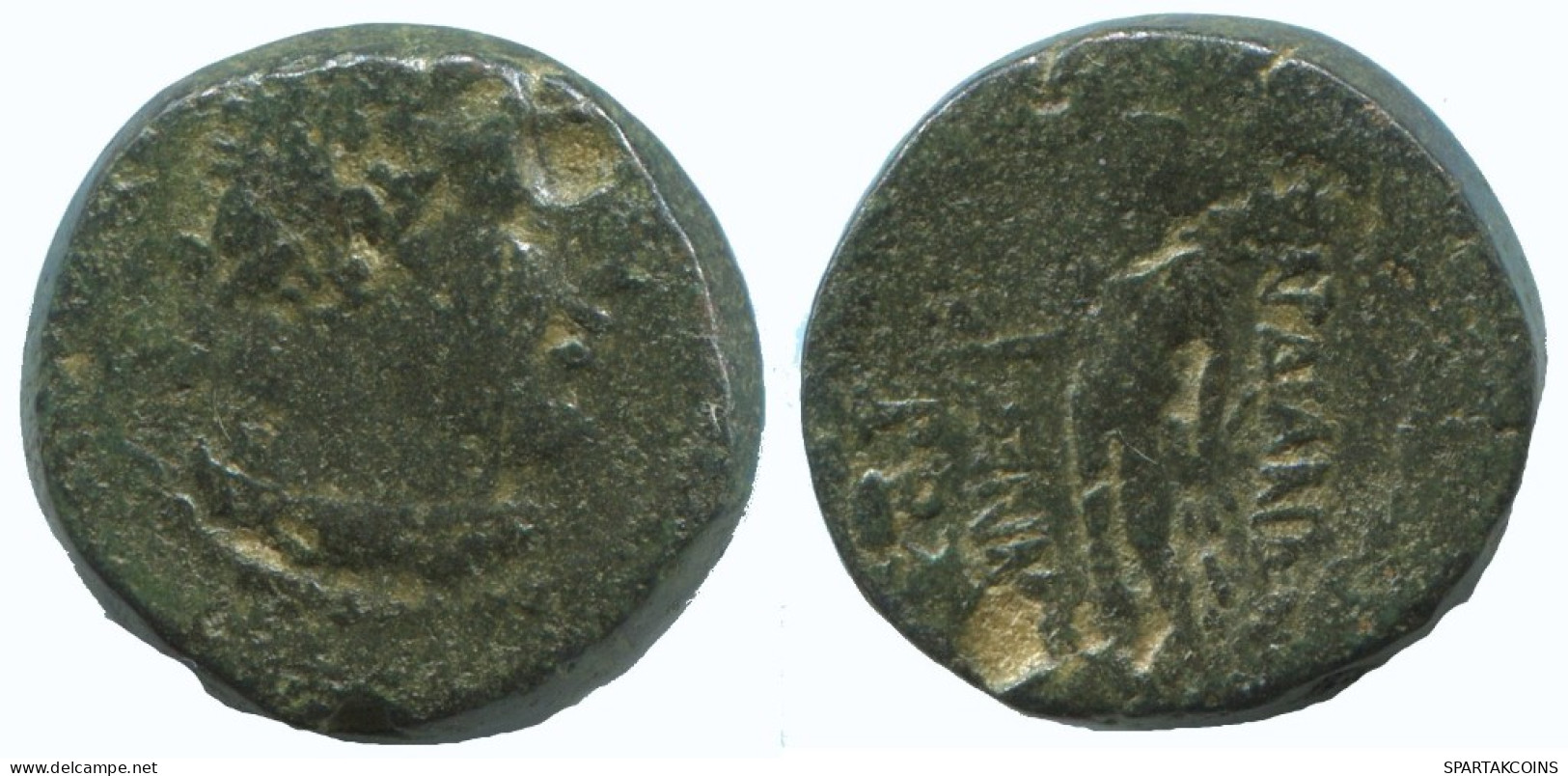 MYSIA PERGAMON HERAKLES ATHENA HELMET GRIEGO ANTIGUO Moneda 5.6g/16mm #AA087.13.E.A - Griechische Münzen