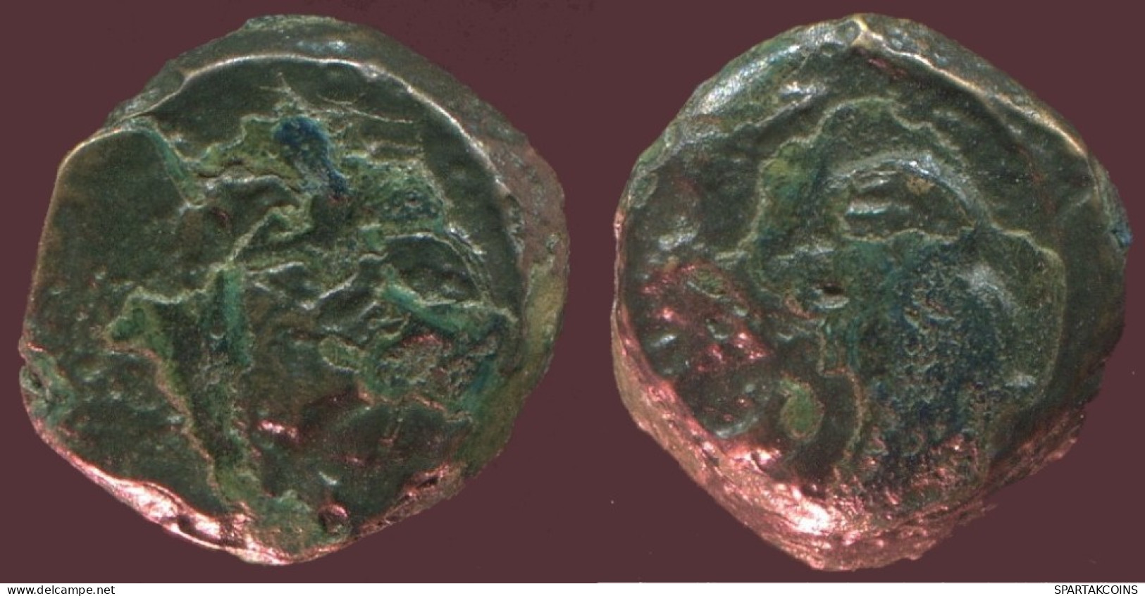 Ancient Authentic Original GREEK Coin 1.9g/10mm #ANT1661.10.U.A - Greche