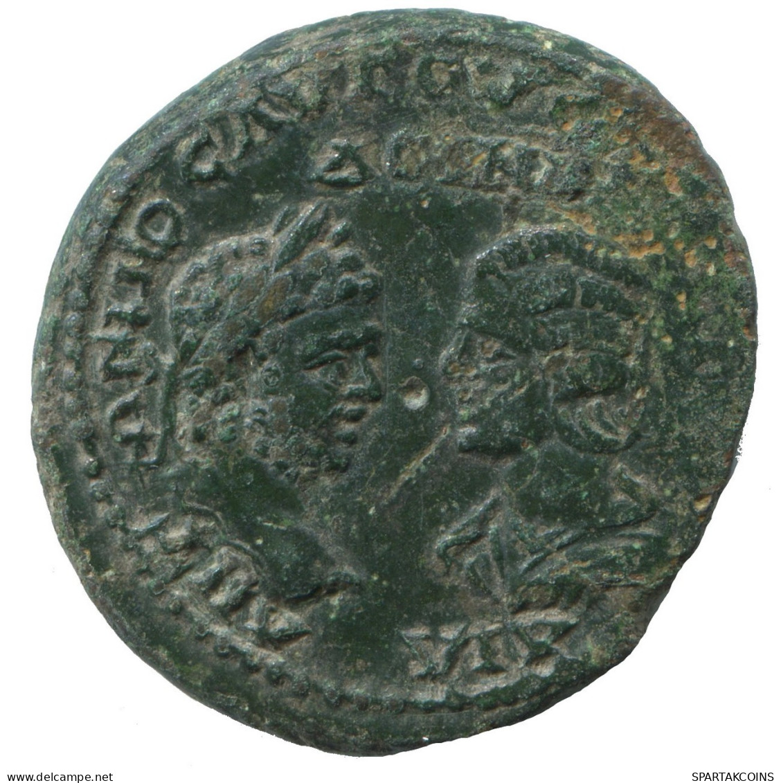 CARACALLA & JULIA DOMNA Marcianopolis AD212 Nemesis 13.9g/29mm #NNN2084.102.F.A - Röm. Provinz