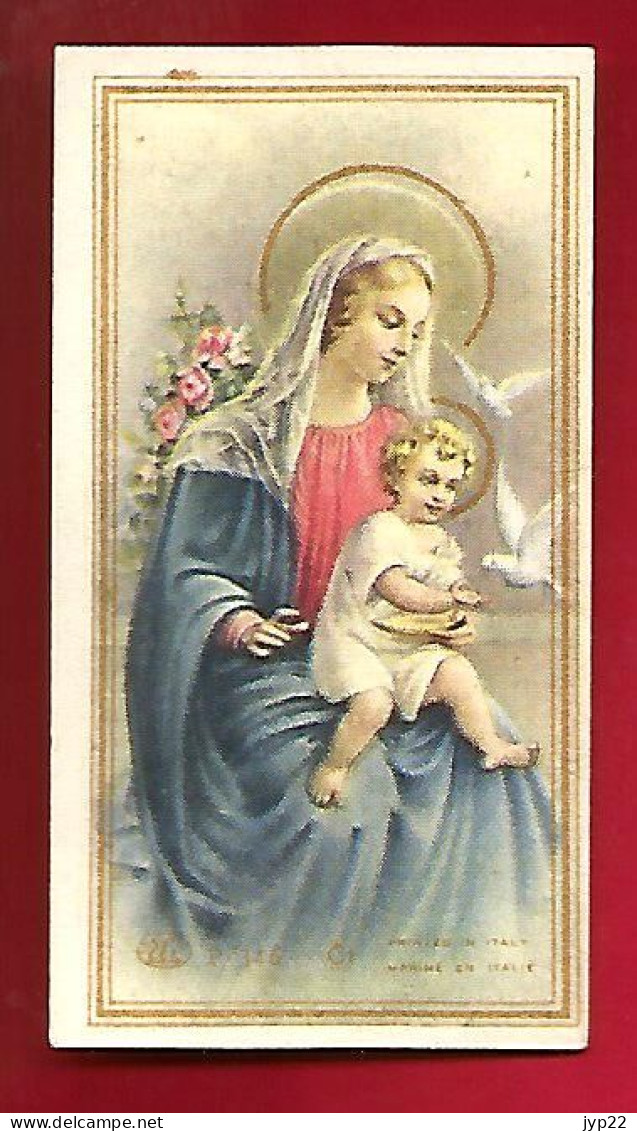 Image Pieuse Ed ? P / 346 - Communion Jean-Louis Mathieu Saint Maria Goretti 5-04-1959 Epinal - 4 X 7.5 Cms - Imágenes Religiosas