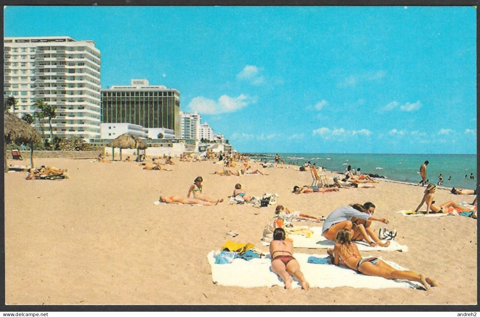 Miami Beach Florida - Tropical At Miami Beach, Florida - No: 78-39 - By Gulfstream Card - Miami Beach
