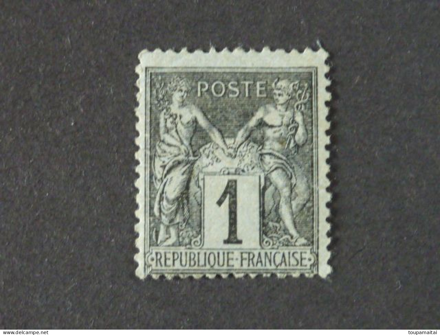 FRANCE, Année 1877-80, YT N° 83b Neuf, Petit Spot Aminci - 1876-1878 Sage (Type I)