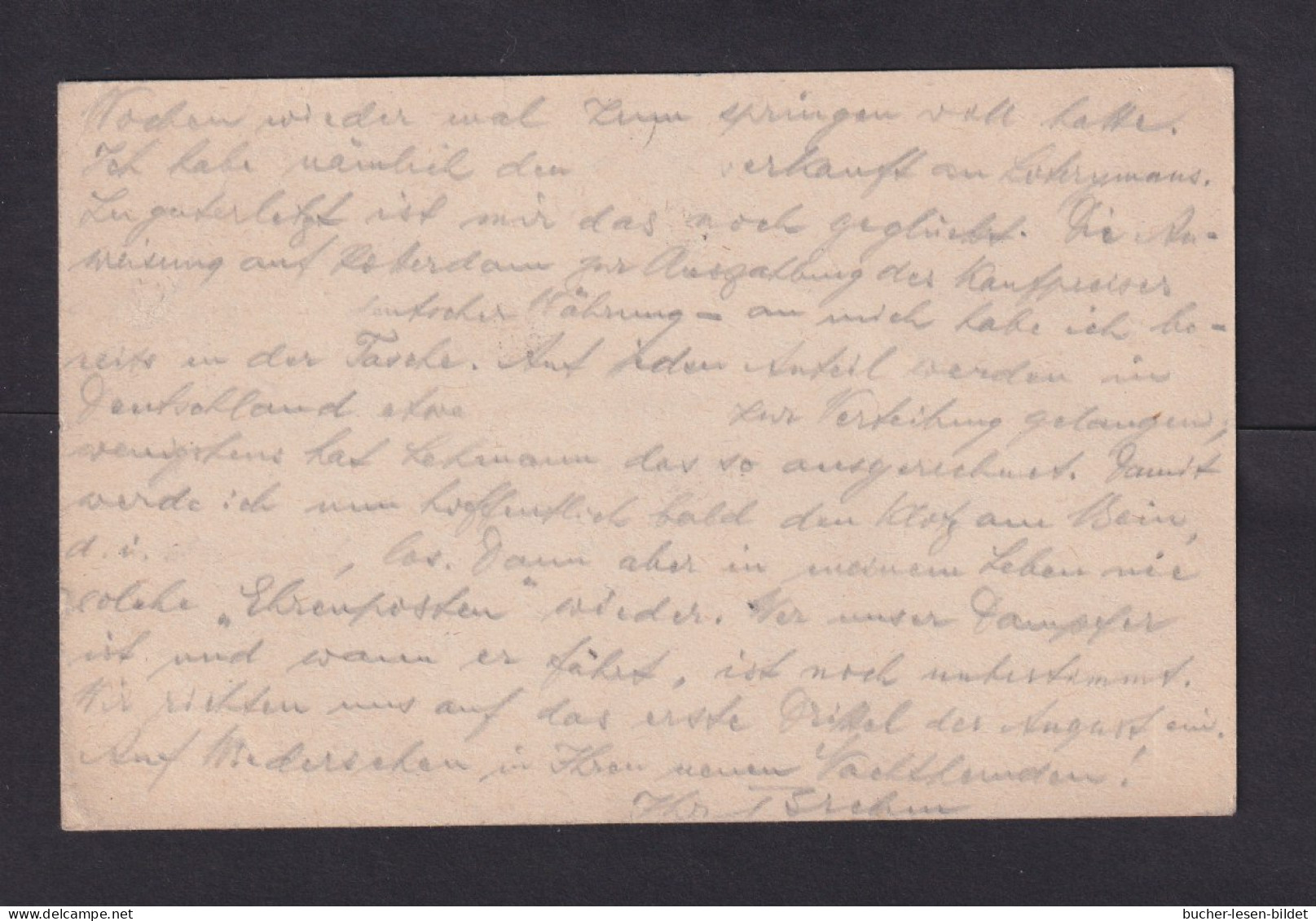 1919 - 1/2 P. Ganzsache Mit Aptiertem Stempel Windhoek Nach Karibib - Zensur - Cartas