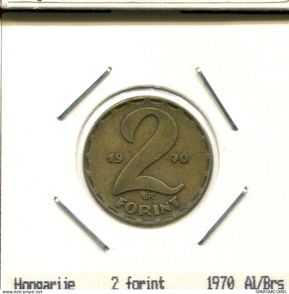 2 FORINT 1970 SIEBENBÜRGEN HUNGARY Münze #AS502.D.A - Ungheria