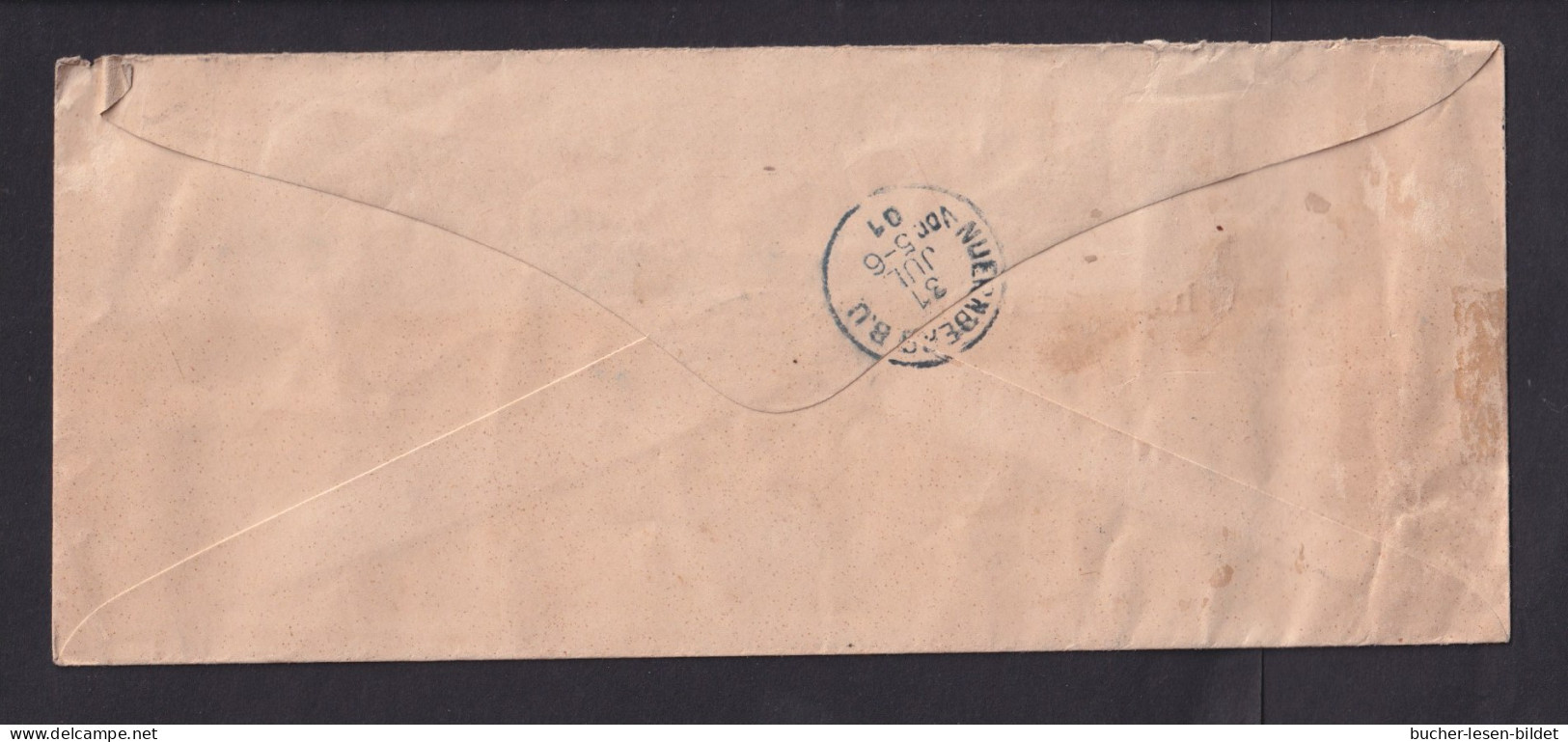 1901 - Vordruck-Dienstbrief Ab London Portofrei Nach Nürnberg - Cartas & Documentos